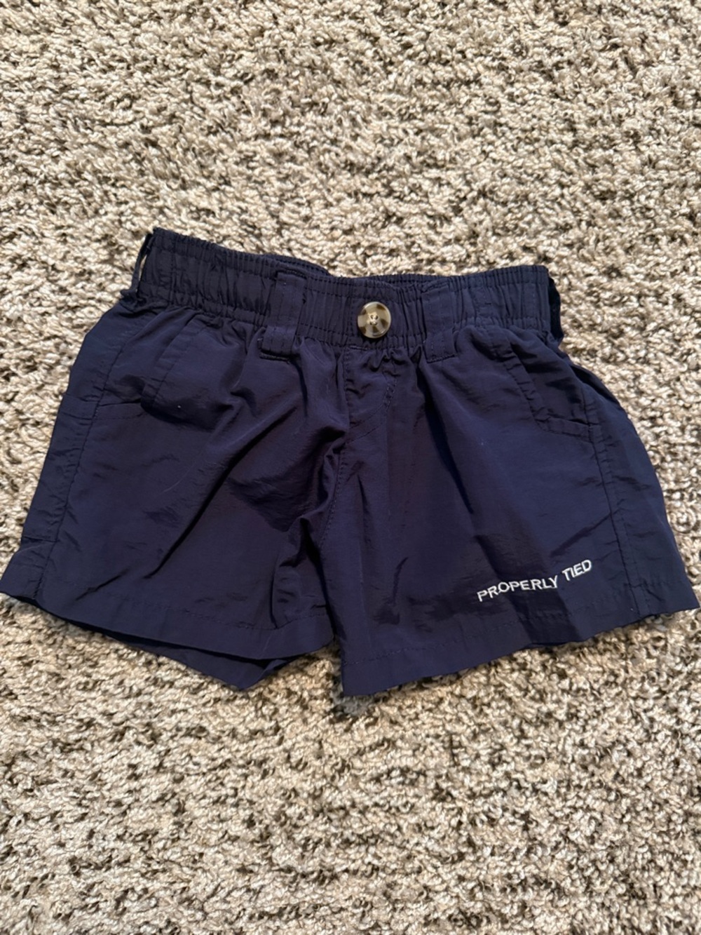 Properly Tied Navy Mallard Shorts